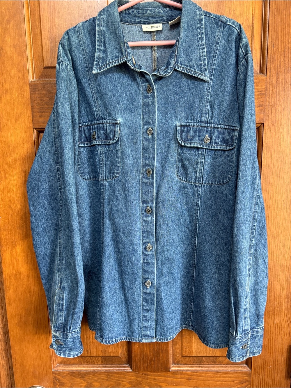 Vintage Lady’s denim shirt